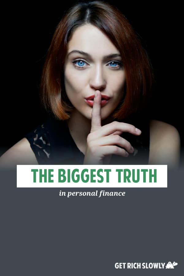 The biggest lie in personal finance? You can be rich if you just cut spending. The biggest truth is you can't frugalize income you don't earn.